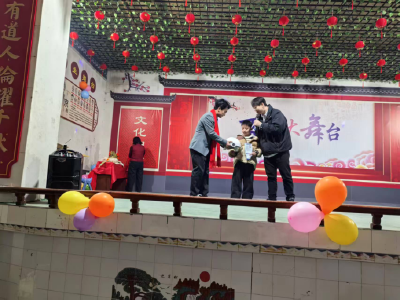 【网络中国节·春节】武穴街道：百姓春晚闹新春 平安知识入人心