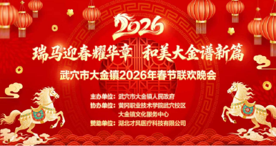 大金镇2026年春节联欢晚会直播上线，扫码解锁家乡年味→