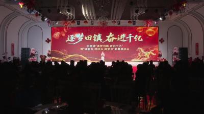田家镇街道举行“逐梦田镇 奋进千亿”新春恳谈会