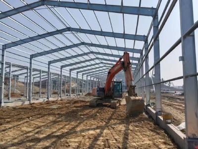 奋战一季度 勇夺开门红丨湖北金福来100万羽蛋鸡项目一期冲刺八月投产