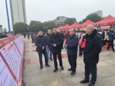 春风送岗促就业 岗位管理优服务——花桥镇举办2026年“春风行动”专场招聘会