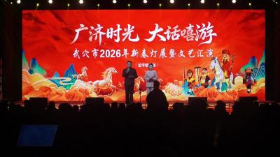 武穴市2026年“广济时光 大话嘻游”新春灯展龙坪镇文艺汇演专场精彩上演