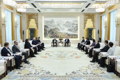 王忠林会见俄罗斯鞑靼斯坦共和国行政长官明尼哈诺夫 深化友好交流 拓展合作领域 为推动中俄关系持续高水平发展作出更大贡献