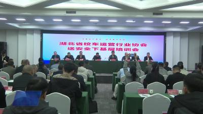 湖北省校车安全管理培训会在我市召开