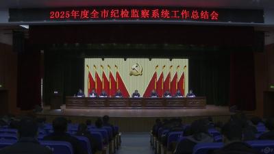 市纪委监委召开2025年度纪检监察工作总结会