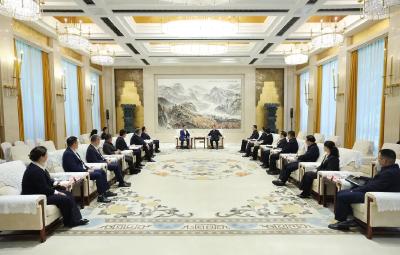 王忠林会见参加2026年世界大健康博览会企业家代表 携手推动大健康产业发展 为加快建设健康中国贡献力量