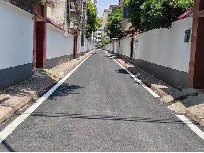 武穴街道龙潭社区：小巷换新颜 民生暖人心