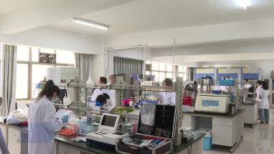 我市第二届校园食材快检技能大赛举行