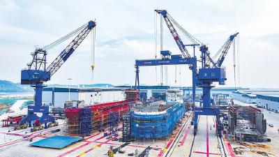 “龙舟”造绿船！让万吨海船从长江驶向大海