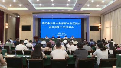黄冈市老促会助推革命老区振兴发展调研工作培训会在武穴召开