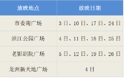 武穴城区6-7月公益电影排期出炉，快来纳凉看大片！