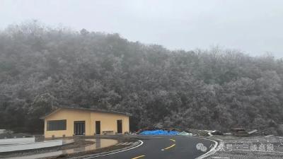 兴山迎来今冬首场降雪