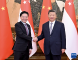 习近平会见新加坡总理黄循财