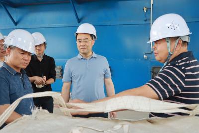 京山市委主要领导调研项目建设、防汛工作并开展巡河巡库