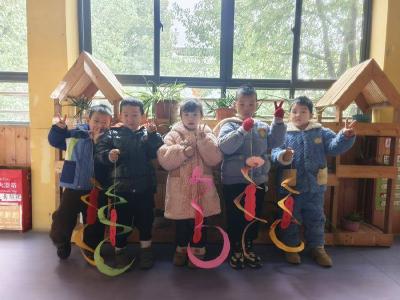 京山市雁门口镇中心幼儿园：元旦“趣”手工 萌宝乐无穷