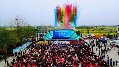 2023年湖北省油菜花节暨荆门·沙洋第十五届油菜花旅游节盛大开幕 