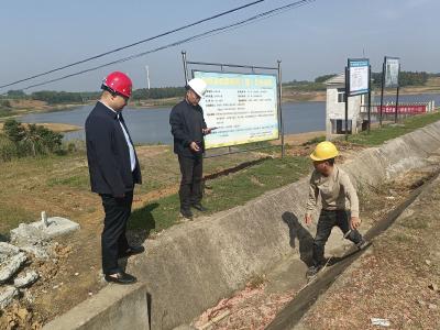 沙洋：加快水库除险加固 助推春耕生产