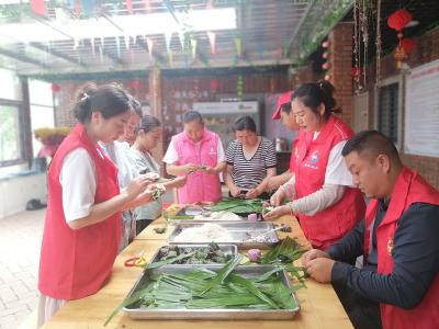 沙洋：志愿服务“粽”飘香  文明实践暖人心