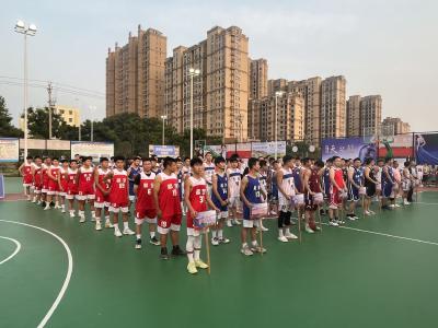 沙洋县2023年“交投杯”俱乐部篮球联赛开赛