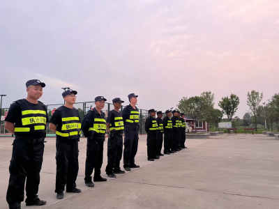 滨江新区退役军人志愿联防巡逻队 助力社区治理平安建设