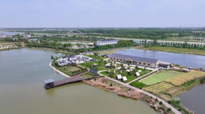 沙洋：垂钓露营享美景  生态文旅乐翻天