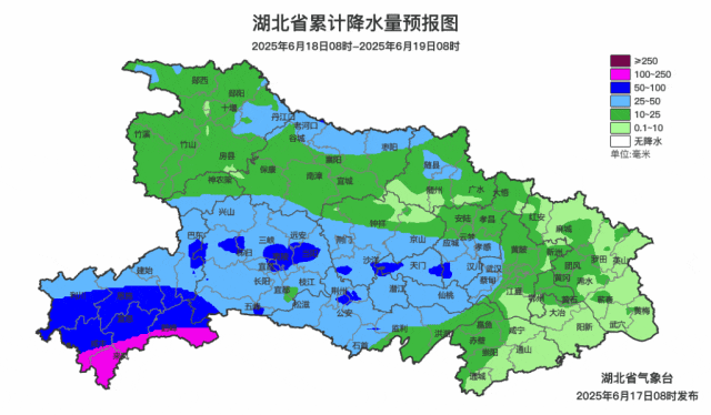 梅雨梅雨！果然！明天入梅，荆门有雨！