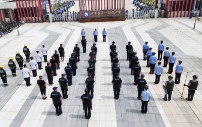 以“演”筑防 以“练”备战！ 沙洋县多部门联动筑牢校园安全防线