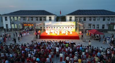 沈集镇帅店新社区纳凉晚会精彩上演 共绘清洁家园幸福画卷