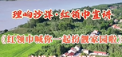 沙洋县“红领巾宣讲员”第七期：《红领巾喊你一起扮靓家园啦》