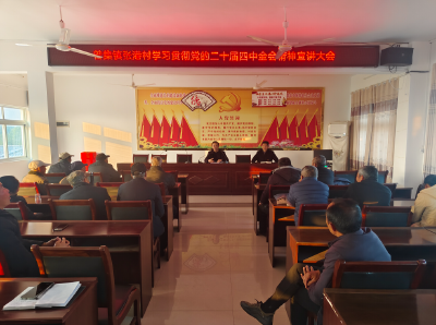 【宣讲进行时】乔宝林宣讲党的二十届四中全会精神