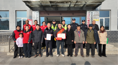 沙洋县为见义勇为先进个人授誉