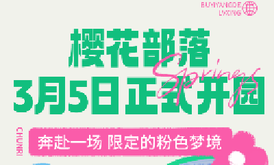 叮！你有一封来自2026樱花季的邀请函，请查收这份粉色浪漫