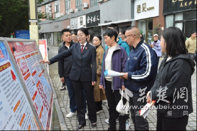 沙洋县检察院开展全民国家安全教育日宣传活动