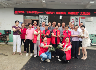 李市镇蒋台村：“小积分”包出乡村治理“大粽头”