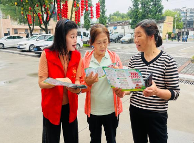 百秀坡社区开展禁毒科普宣传活动
