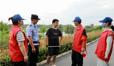沙洋镇：常态化巡查 严把溺水风险关 