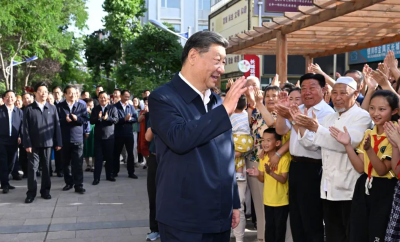 习近平在宁夏考察调研