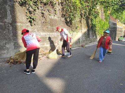 迎五一劳动节　志愿服务在行动