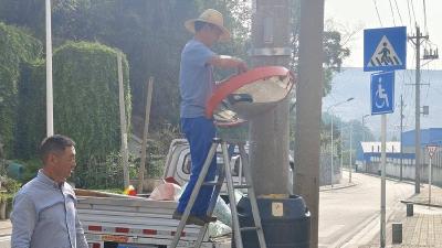 新增广角镜 筑安全防线
