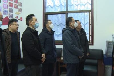 市退役军人事务局调研我县退役军人工作