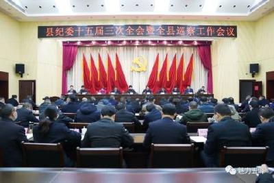 县纪委十五届三次全会暨全县巡察工作会议召开  以坚强有力的监督执纪问责为五峰高质量发展保驾护航