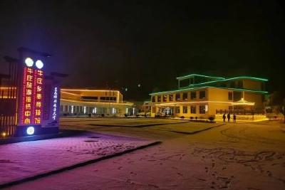 牛庄旅游接待中心建成投入使用