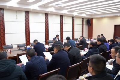 县政府2023年第二次县长工作例会召开 坚持多点发力 以“首季红”带动“全年红”