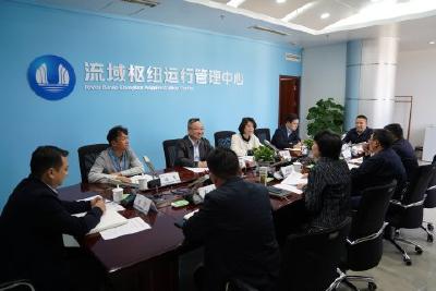 李伦华带队到中国长江三峡集团有限公司流域枢纽运行管理中心汇报对接工作