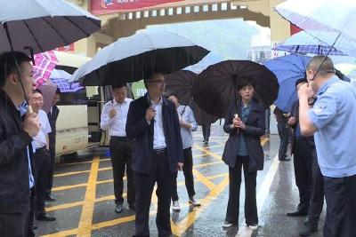 覃业成带队检查省第十届民族运动会安保筹备工作
