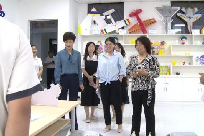 中国青少年发展基金会来我县调研希望工程工作