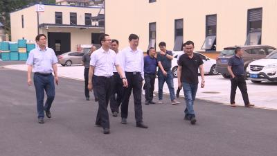 省交易（采购）中心来我县调研公共资源交易工作