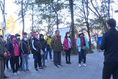 两岸一家亲 台湾旅游考察团抵达五峰 我县将迎首批台湾游客