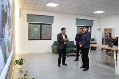 李伦华检查安全生产工作并到山通公司调研