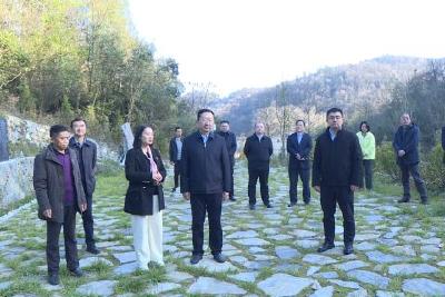 省委党校来我县调研乡村振兴工作